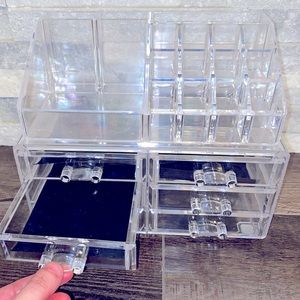 Clear Acrylic Cosmetic Organizer 6-Drawer